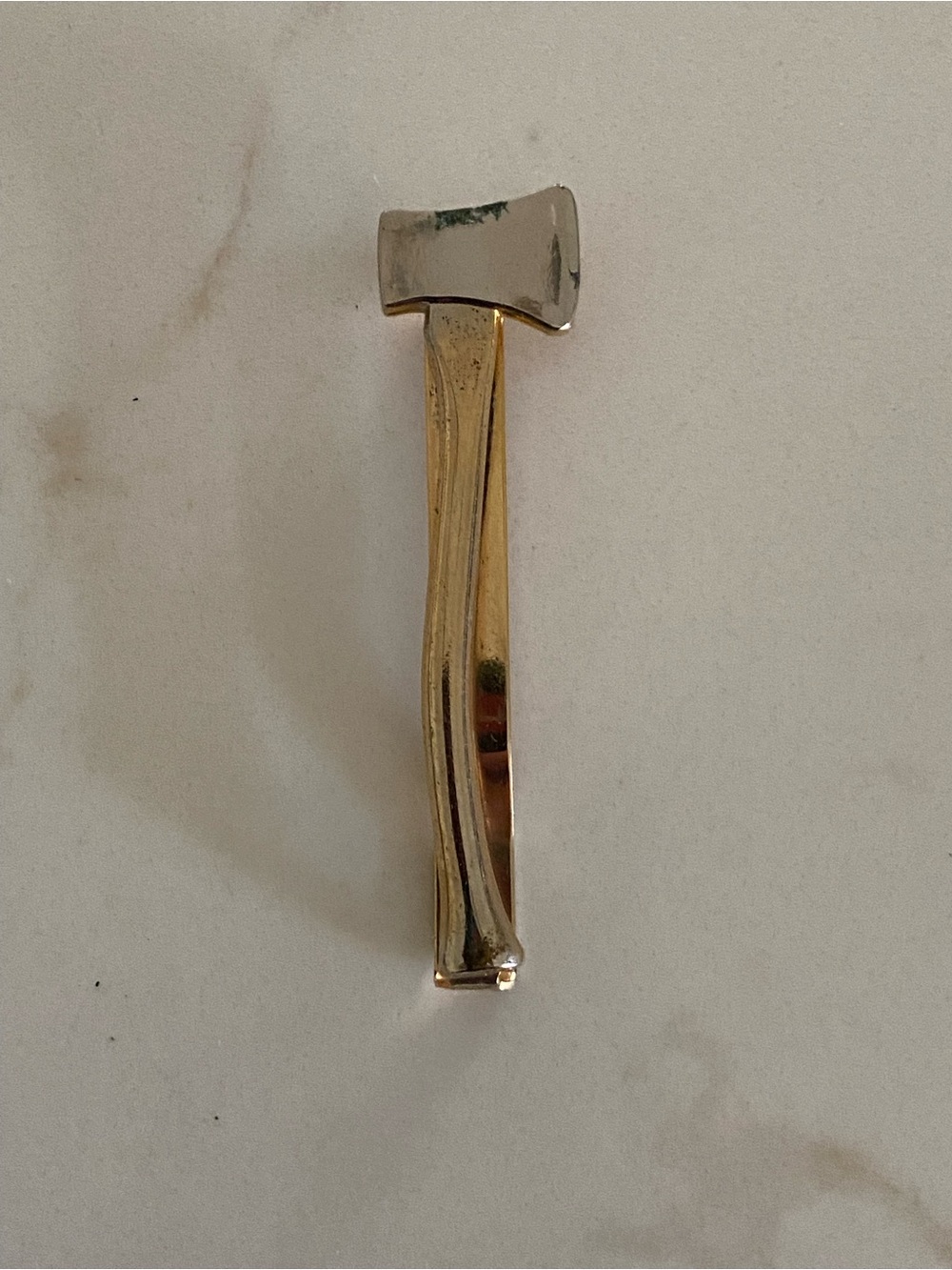 Men's Gold-Tone Axe Money Clip tie clip